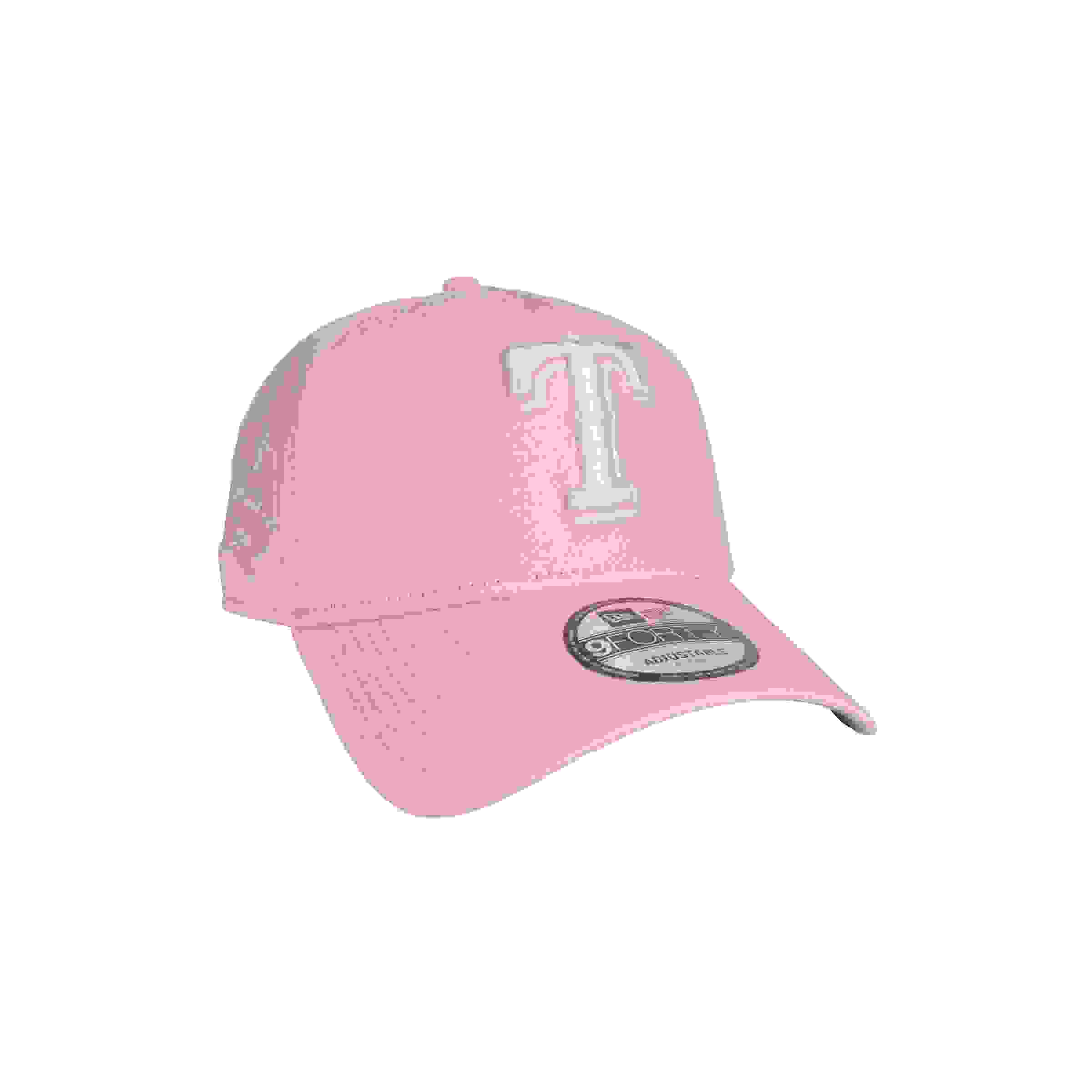 New Era Texas Rangers 9FORTY A-Frame Color Pack Pink Snapback Hat